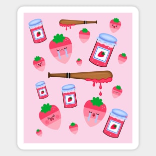 Wham Bam! Strawberry Jam! Magnet